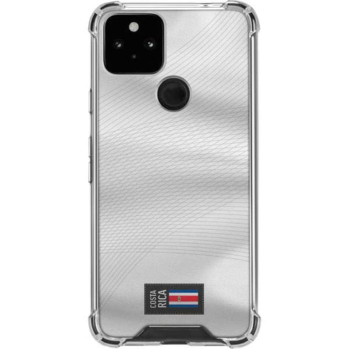 Costa Rica Soccer Flag Google Pixel 5 Clear Case